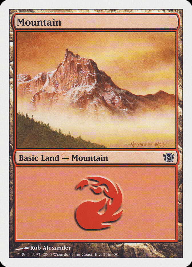 Magic | Mountain (346) [Ninth Edition] | The Nerd Merchant