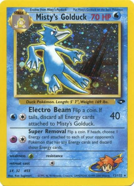 Pokemon | Misty's Golduck (12/132) [Gym Challenge Unlimited] | The Nerd Merchant