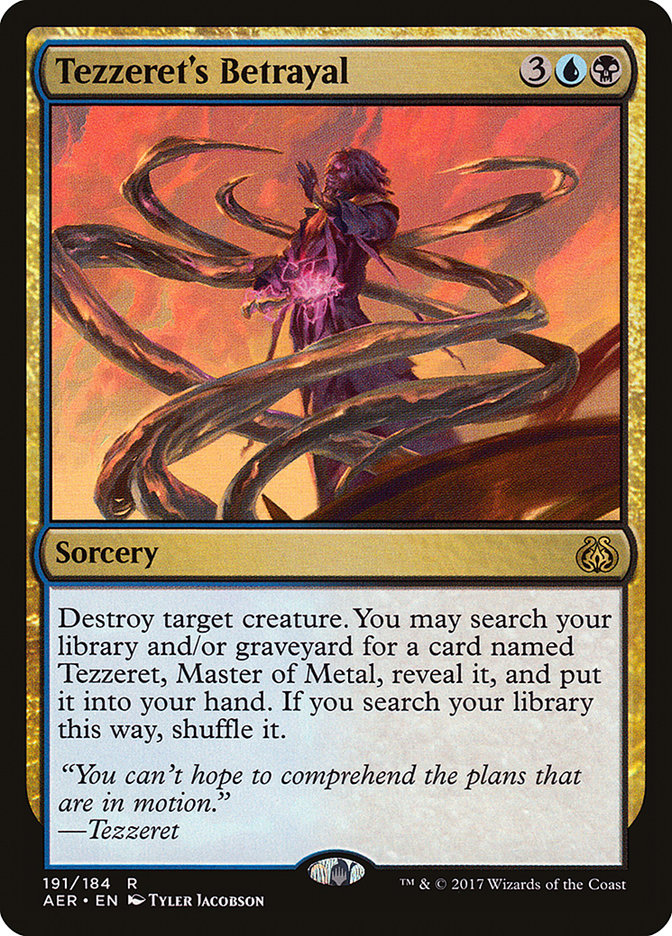 Magic | Tezzeret's Betrayal [Aether Revolt] | The Nerd Merchant
