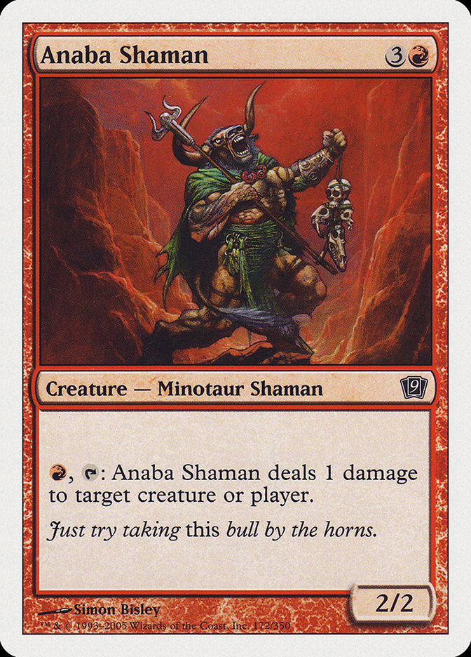Magic | Anaba Shaman [Ninth Edition] | The Nerd Merchant
