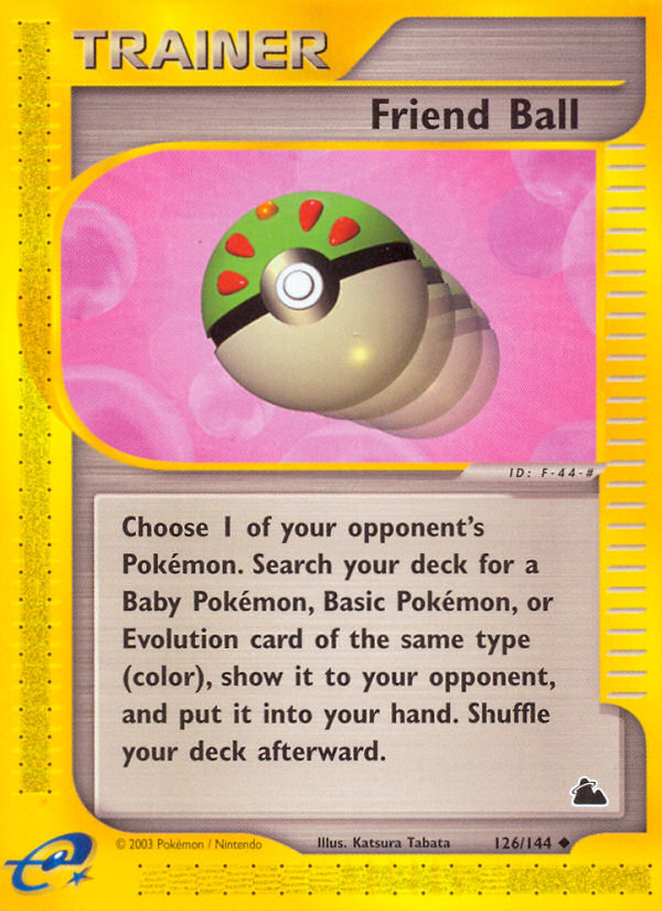 Pokemon | Friend Ball (126/144) [Skyridge] | The Nerd Merchant