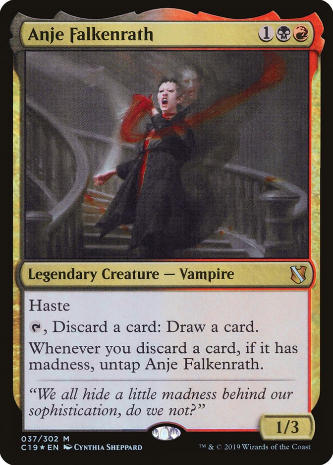 Magic | Anje Falkenrath [Commander 2019] | The Nerd Merchant