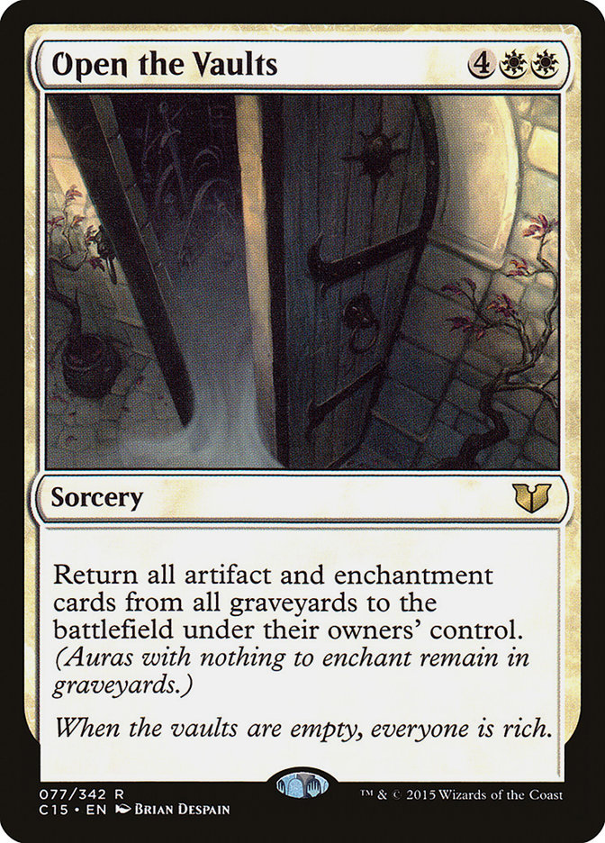 Magic | Open the Vaults [Commander 2015] | The Nerd Merchant