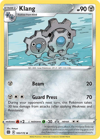 Pokemon | Klang (103/172) [Sword & Shield: Brilliant Stars] | The Nerd Merchant