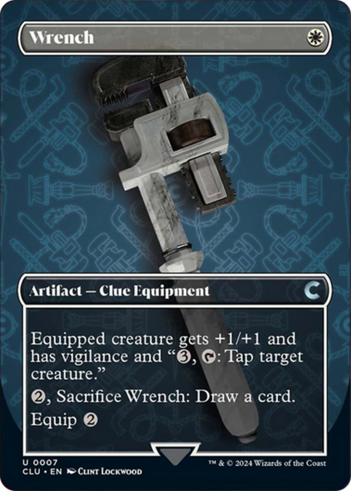 Magic | Wrench (Borderless) [Ravnica: Clue Edition] | The Nerd Merchant
