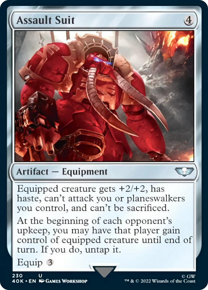 Magic | Assault Suit [Warhammer 40,000] | The Nerd Merchant
