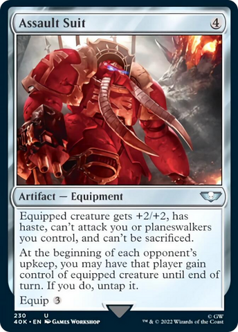 Magic | Assault Suit [Warhammer 40,000] | The Nerd Merchant