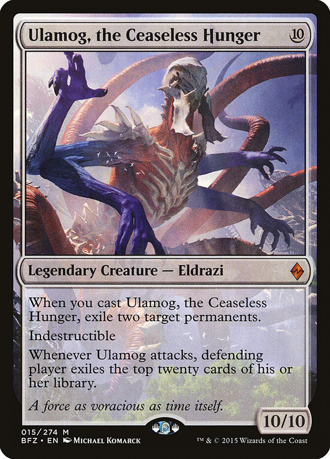 Magic | Ulamog, the Ceaseless Hunger [Battle for Zendikar] | The Nerd Merchant