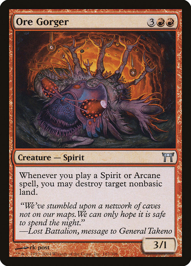 Magic | Ore Gorger [Champions of Kamigawa] | The Nerd Merchant