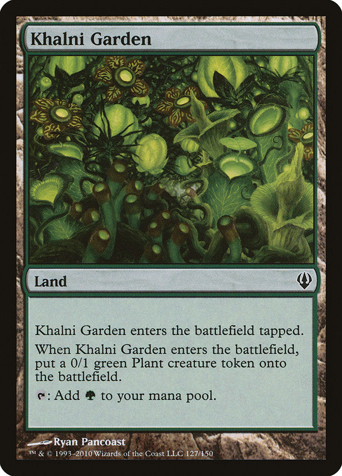 Magic | Khalni Garden [Archenemy] | The Nerd Merchant