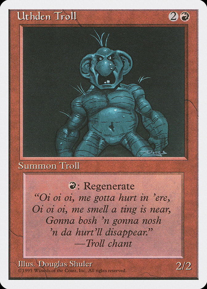 Magic | Uthden Troll [Fourth Edition] | The Nerd Merchant