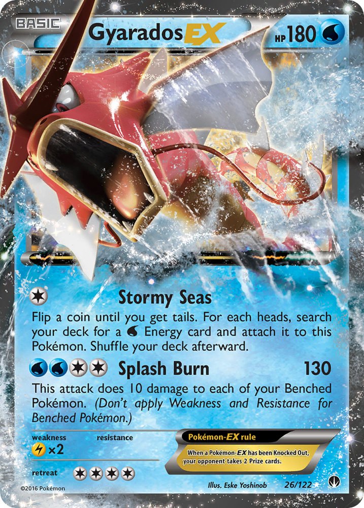 Pokemon | Gyarados EX (26/122) [XY: BREAKpoint] | The Nerd Merchant