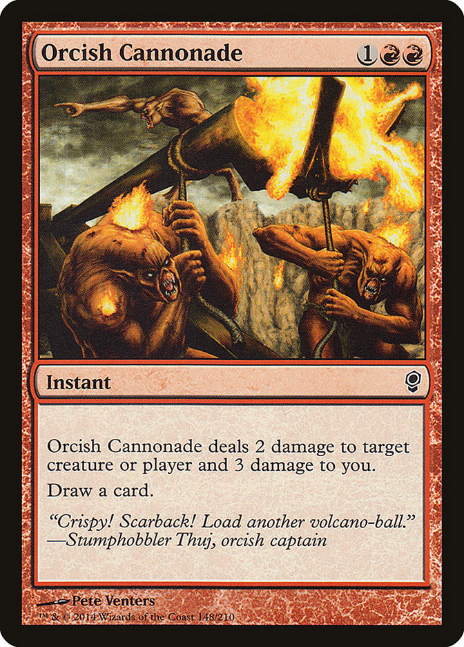 Magic | Orcish Cannonade [Conspiracy] | The Nerd Merchant