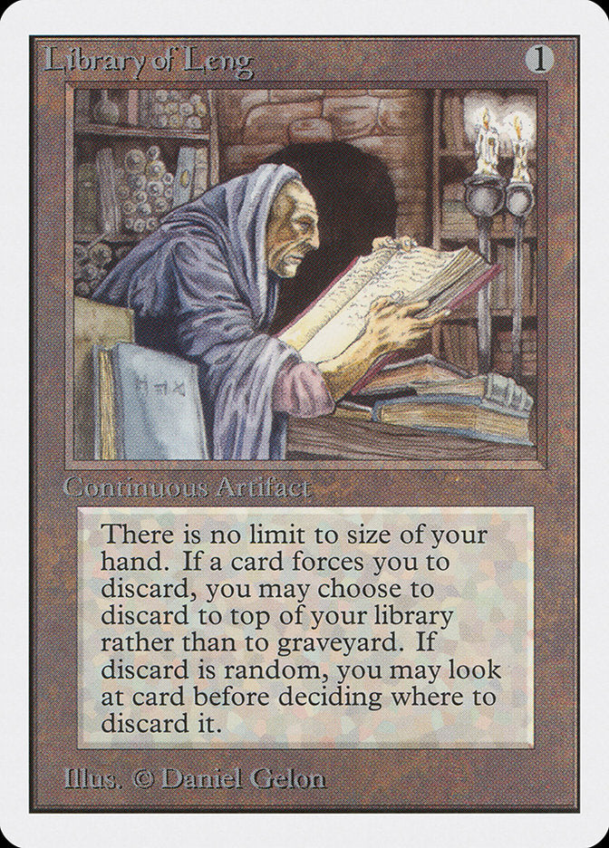Magic | Library of Leng [Unlimited Edition] | The Nerd Merchant