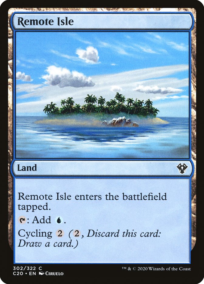 Magic | Remote Isle [Commander 2020] | The Nerd Merchant