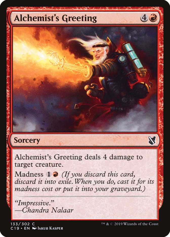Magic | Alchemist's Greeting [Commander 2019] | The Nerd Merchant