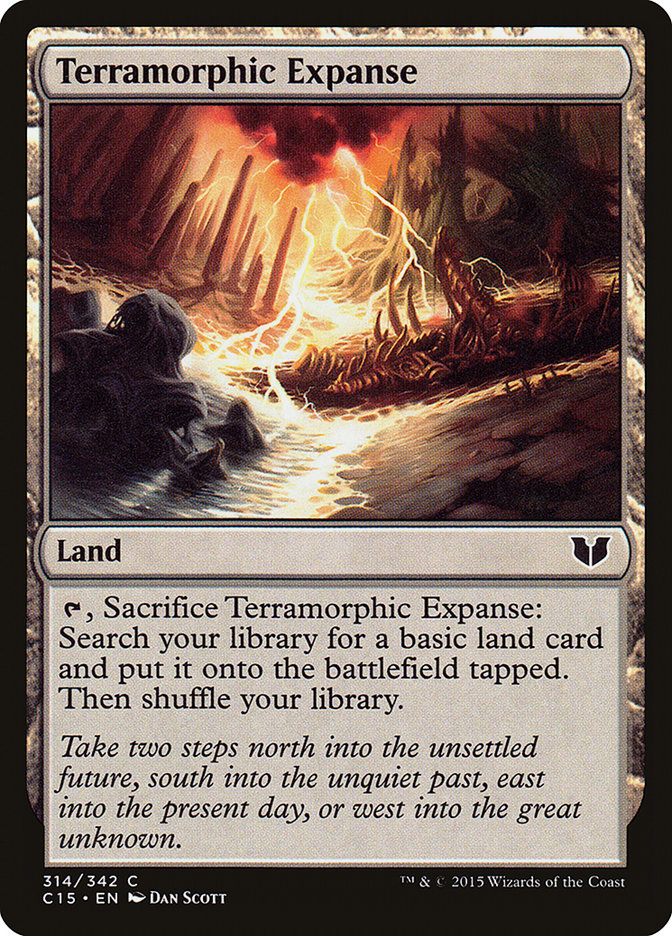 Magic | Terramorphic Expanse [Commander 2015] | The Nerd Merchant