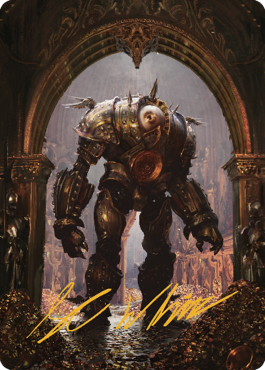 Magic | Marut Art Card (Gold-Stamped Signature) [Commander Legends: Battle for Baldur's Gate Art Series] | The Nerd Merchant