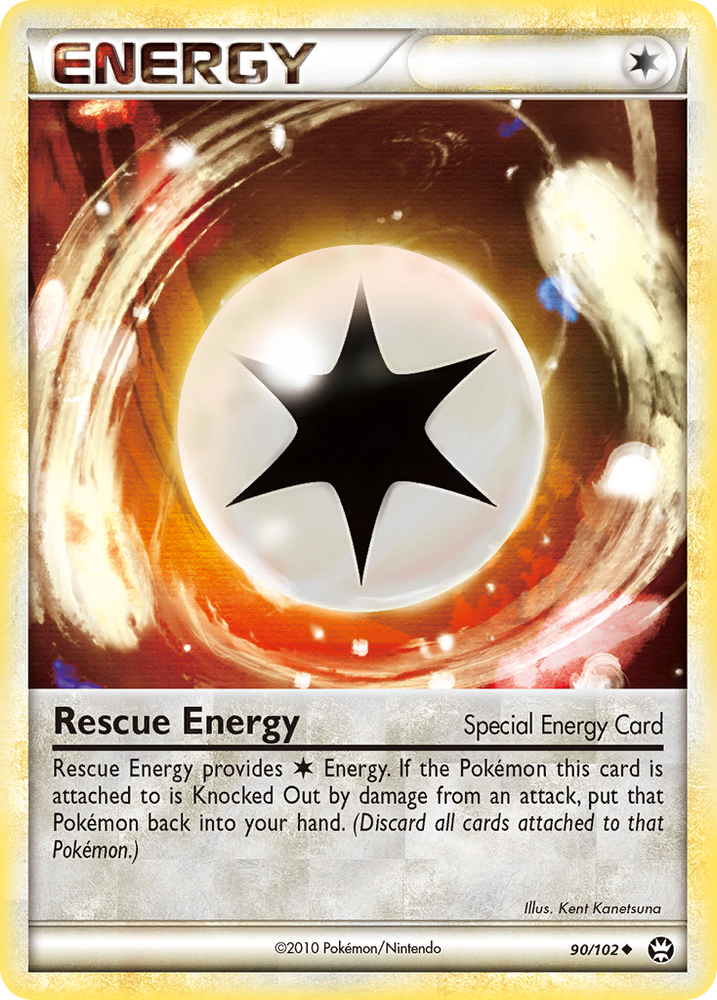 Pokemon | Rescue Energy (90/102) [HeartGold & SoulSilver: Triumphant] | The Nerd Merchant