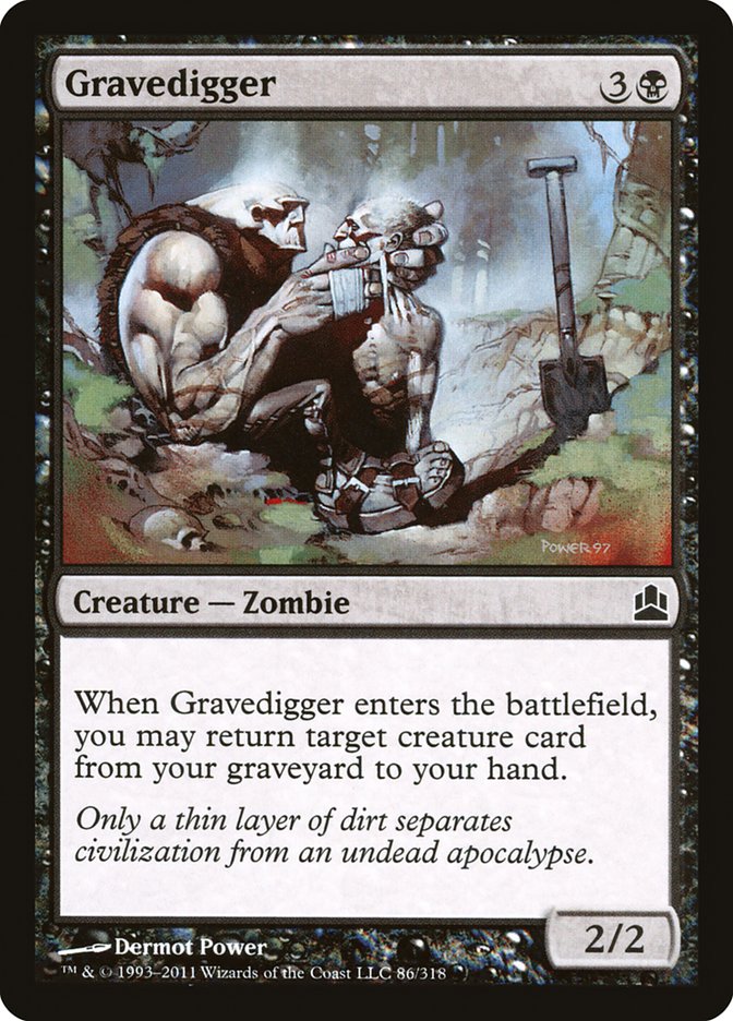 Magic | Gravedigger [Commander 2011] | The Nerd Merchant
