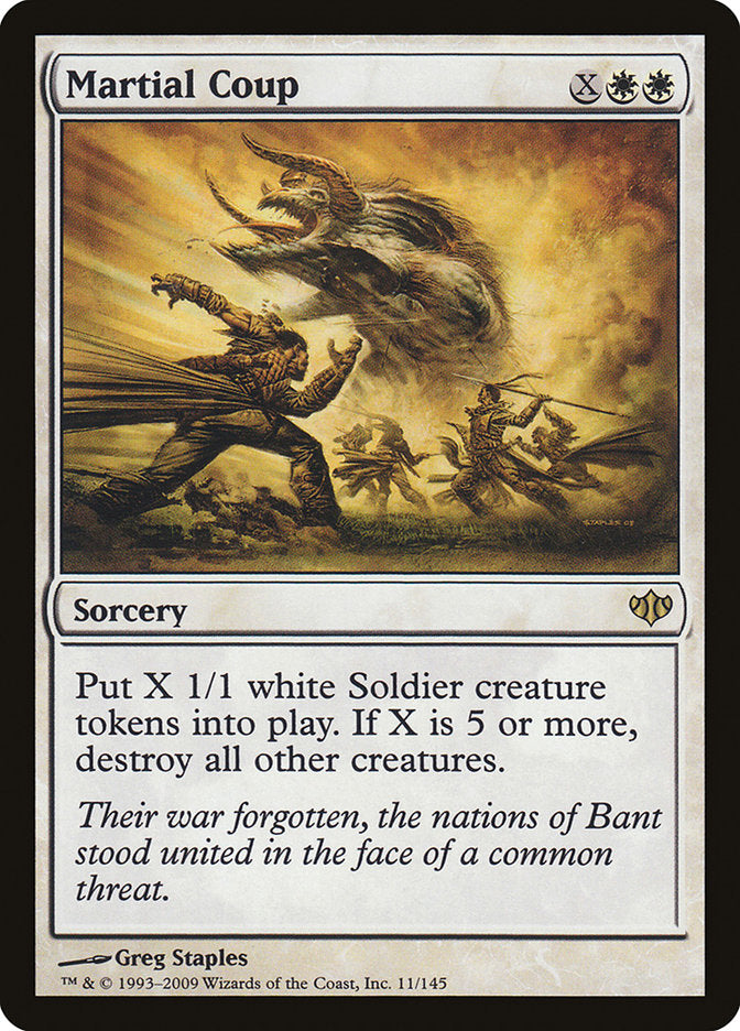 Magic | Martial Coup [Conflux] | The Nerd Merchant