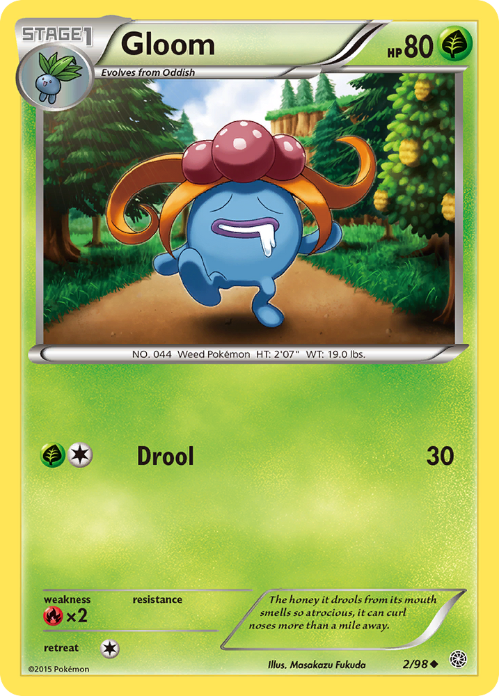 Pokemon | Gloom (2/98) [XY: Ancient Origins] | The Nerd Merchant