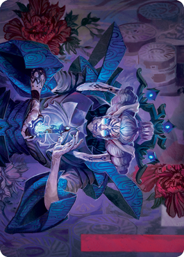Magic | Tameshi, Reality Architect 1 Art Card [Kamigawa: Neon Dynasty Art Series] | The Nerd Merchant