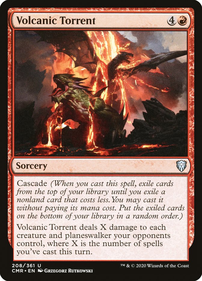 Magic | Volcanic Torrent [Commander Legends] | The Nerd Merchant