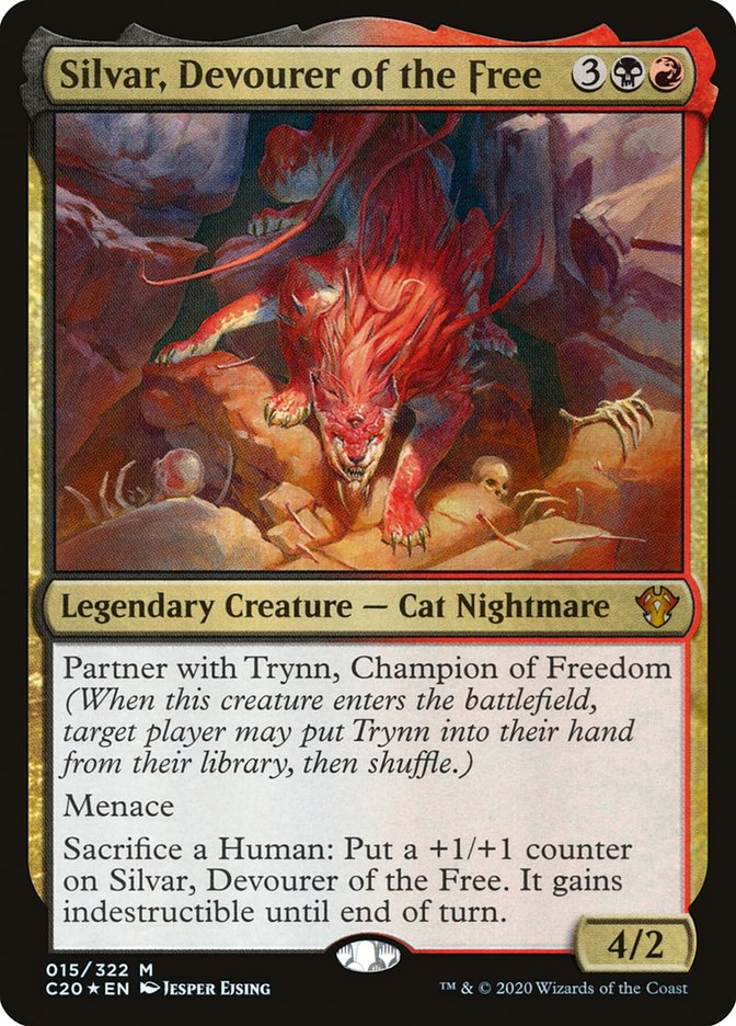 Magic | Silvar, Devourer of the Free [Commander 2020] | The Nerd Merchant