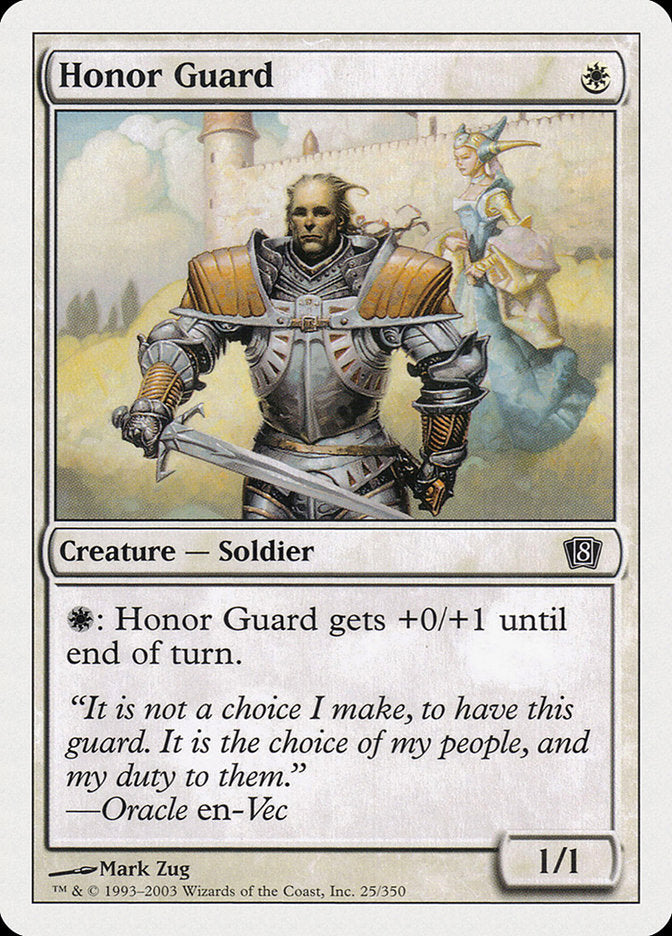 Magic | Honor Guard [Eighth Edition] | The Nerd Merchant