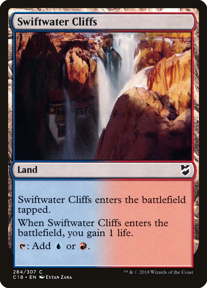 Magic | Swiftwater Cliffs [Commander 2018] | The Nerd Merchant