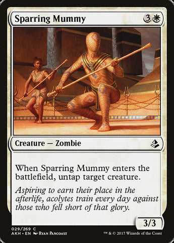 Magic | Sparring Mummy [Amonkhet] | The Nerd Merchant