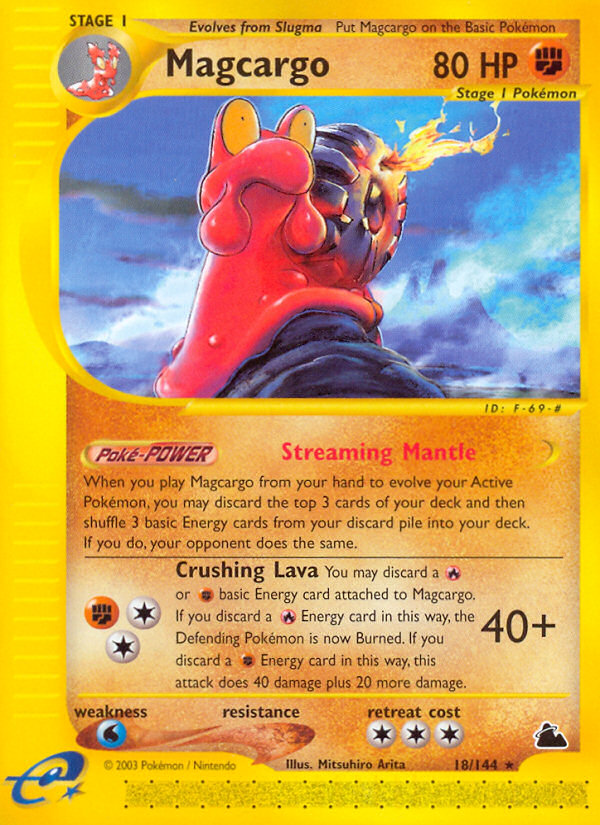 Pokemon | Magcargo (18/144) [Skyridge] | The Nerd Merchant