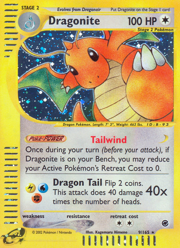 Pokemon | Dragonite (9/165) [Expedition: Base Set] | The Nerd Merchant