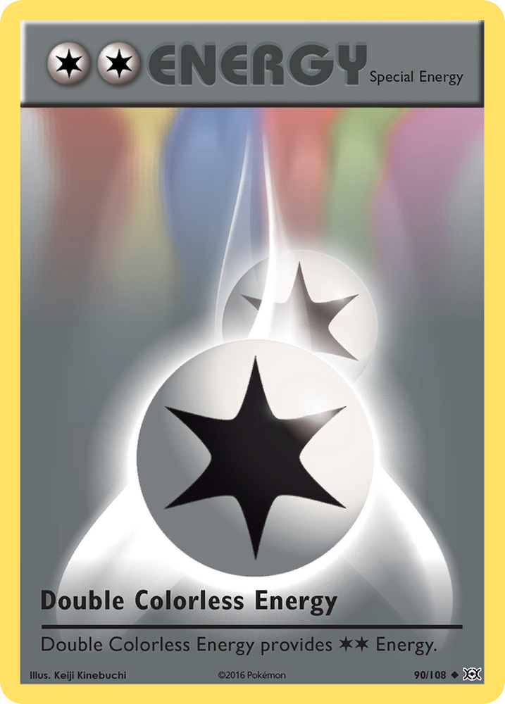 Pokemon | Double Colorless Energy (90/108) [XY: Evolutions] | The Nerd Merchant