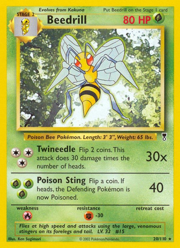 Pokemon | Beedrill (20/110) [Legendary Collection] | The Nerd Merchant