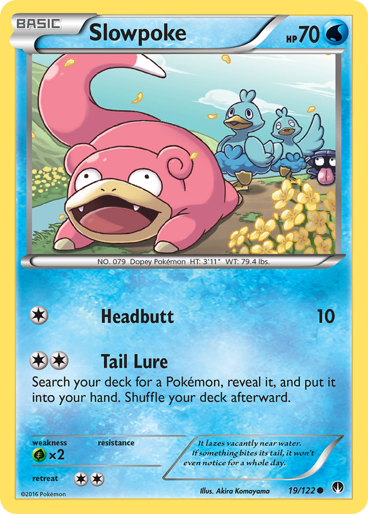 Pokemon | Slowpoke (19/122) [XY: BREAKpoint] | The Nerd Merchant