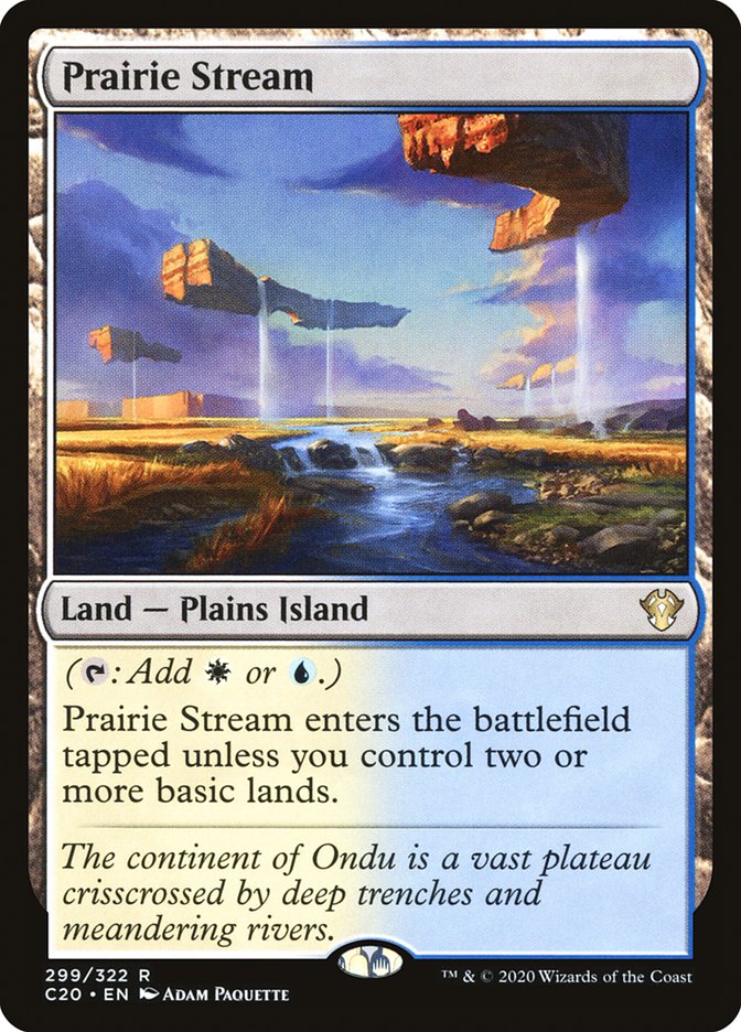 Magic | Prairie Stream [Commander 2020] | The Nerd Merchant