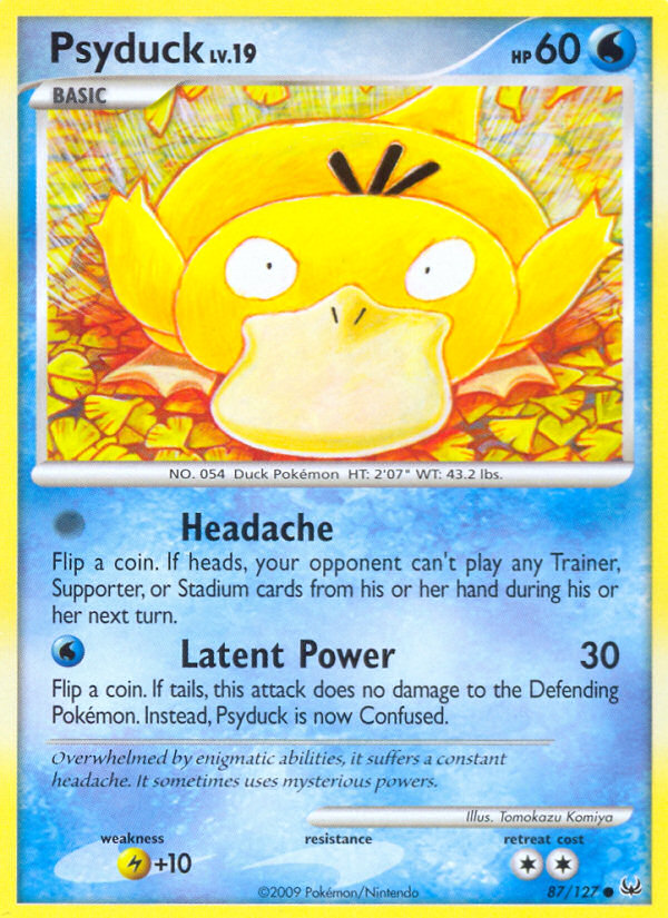 Pokemon | Psyduck (87/127) [Platinum: Base Set] | The Nerd Merchant