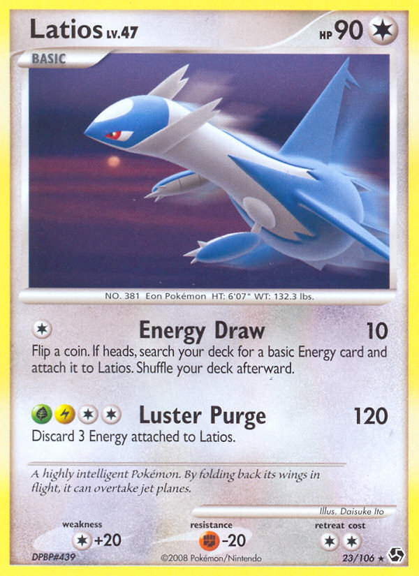Pokemon | Latios (23/106) [Diamond & Pearl: Great Encounters] | The Nerd Merchant