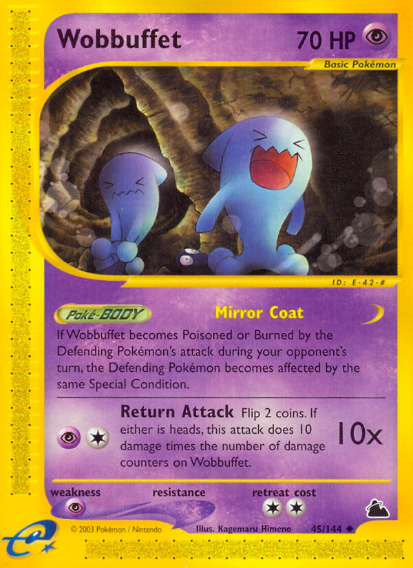 Pokemon | Wobbuffet (45/144) [Skyridge] | The Nerd Merchant