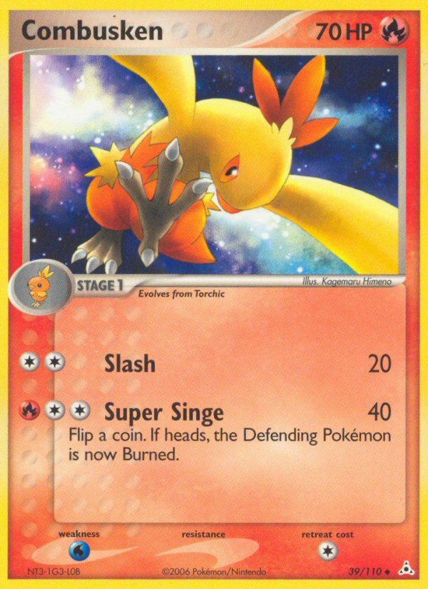 Pokemon | Combusken (39/110) [EX: Holon Phantoms] | The Nerd Merchant