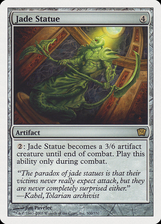 Magic | Jade Statue [Ninth Edition] | The Nerd Merchant