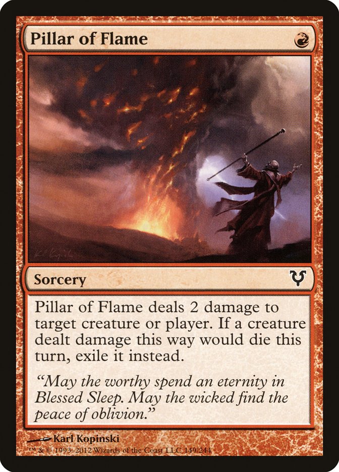 Magic | Pillar of Flame [Avacyn Restored] | The Nerd Merchant