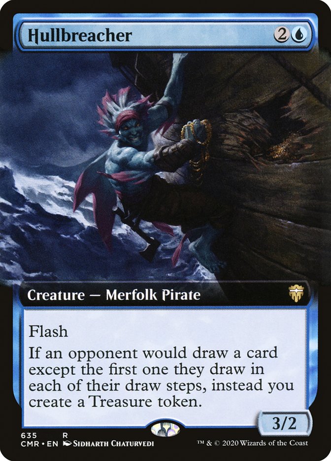 Magic | Hullbreacher (Extended Art) [Commander Legends] | The Nerd Merchant