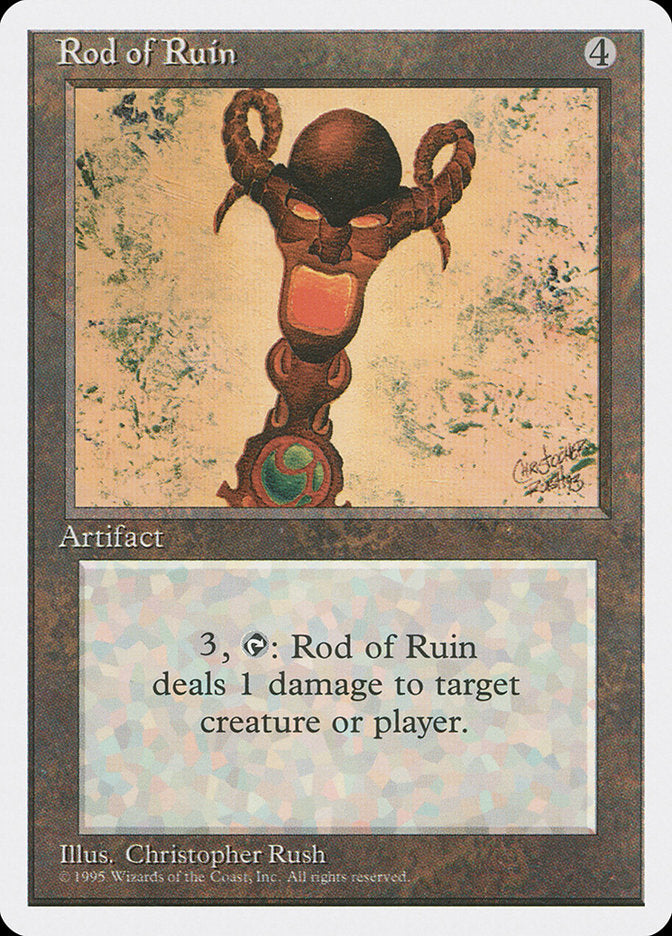 Magic | Rod of Ruin [Fourth Edition] | The Nerd Merchant