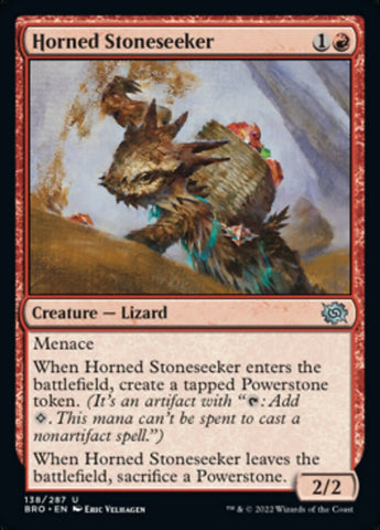 Magic | Horned Stoneseeker [The Brothers' War] | The Nerd Merchant