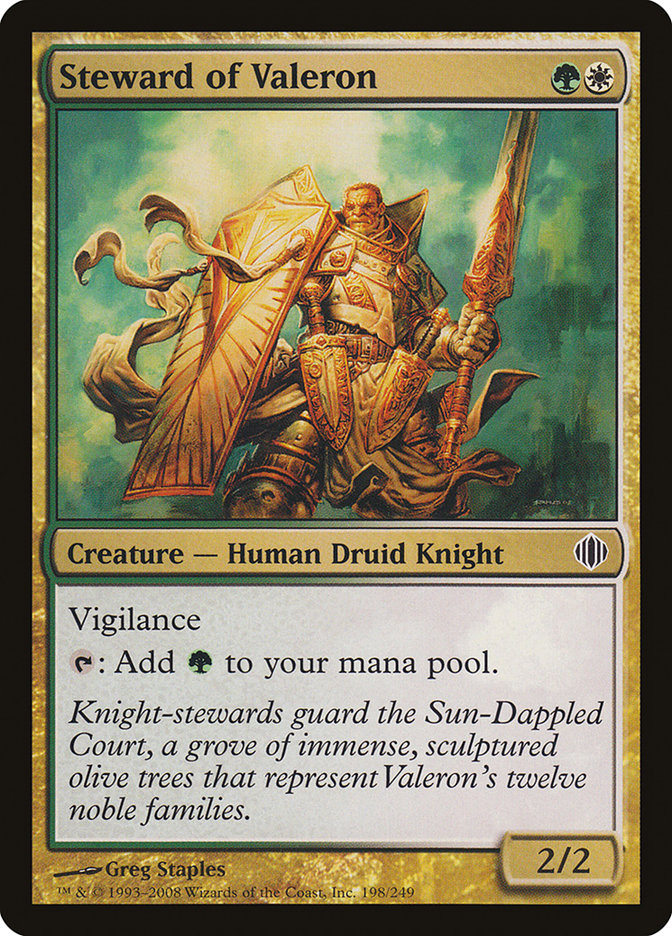 Magic | Steward of Valeron [Shards of Alara] | The Nerd Merchant