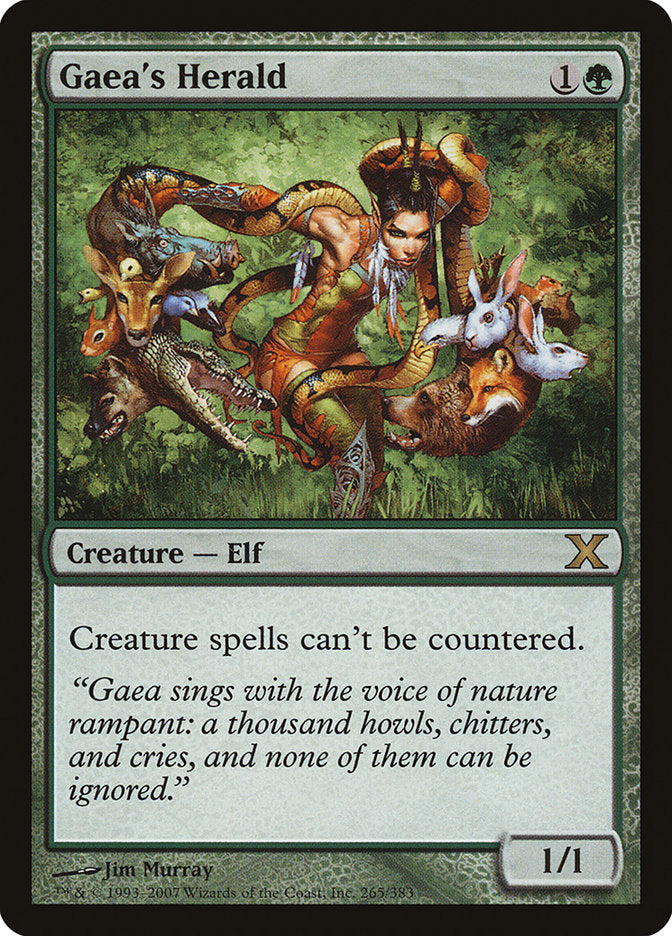 Magic | Gaea's Herald [Tenth Edition] | The Nerd Merchant