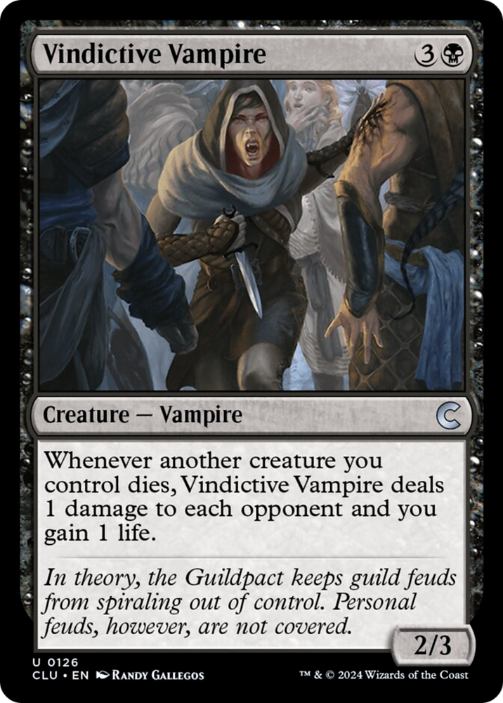 Magic | Vindictive Vampire [Ravnica: Clue Edition] | The Nerd Merchant